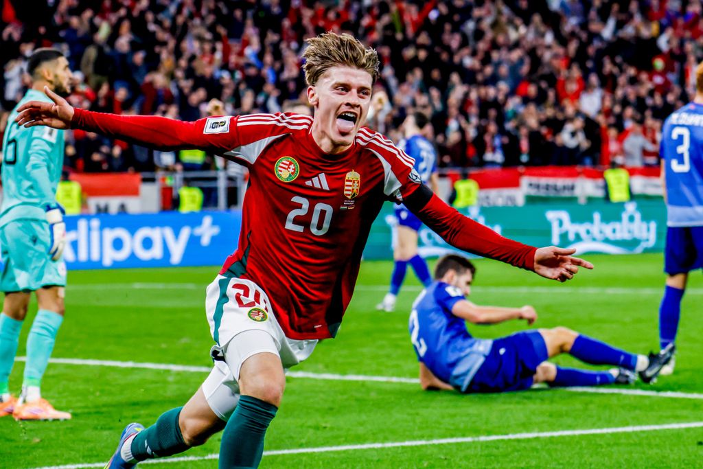 Magyarország - Örményország VB selejtező a Puskás Arénában, magyar válogatott mérkőzés,  Gruber gól