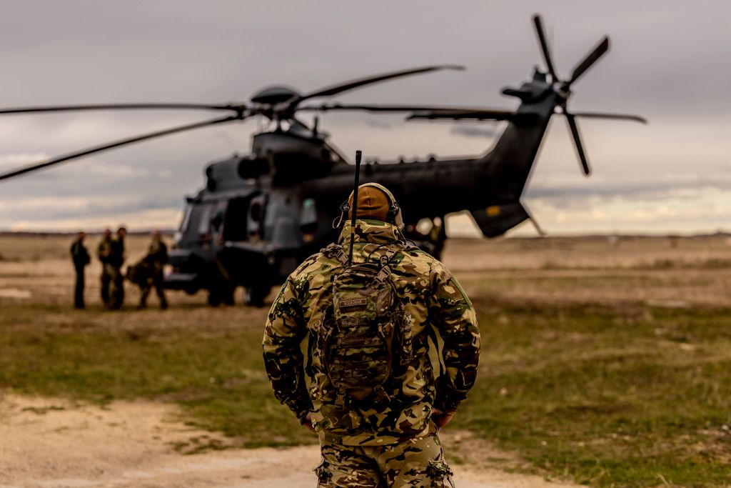 Mi-24 helikopteres lövészet Honvédség honvédelem