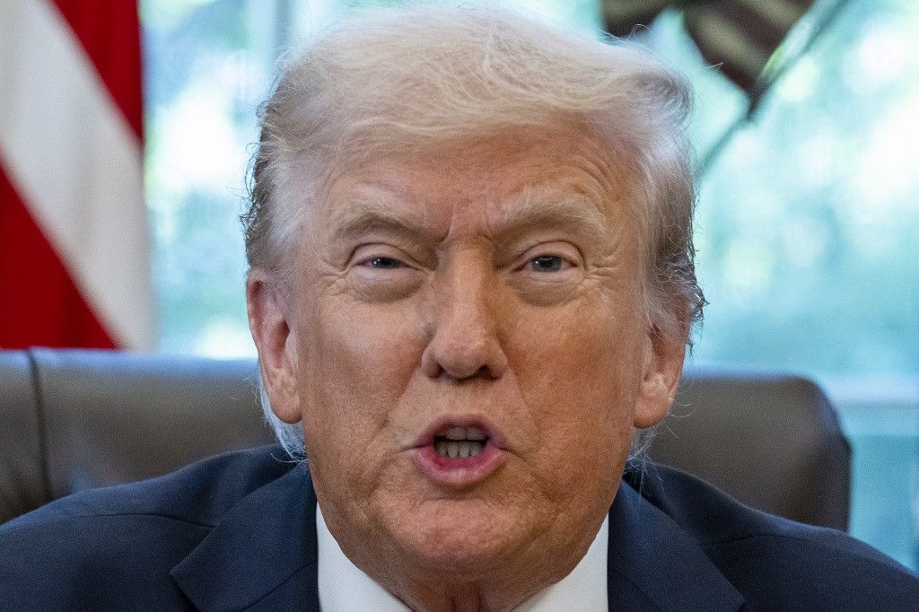 Donald Trump amerikai elnök (Fotó: AFP)