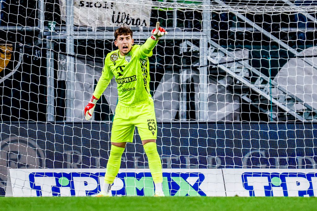 Radnóti Dániel újoncként mutatkozhatott be a Ferencvárosban a Magyar Kupa-meccsen.