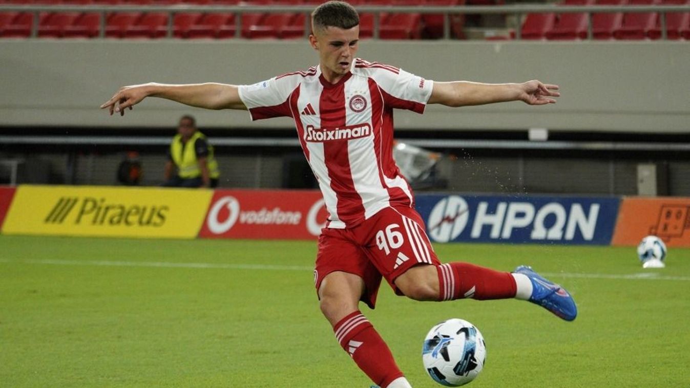 Az Olimpiakosz görög játékosa, Hrisztosz Muzakitisz a legnépszerűbb U21-es futballista