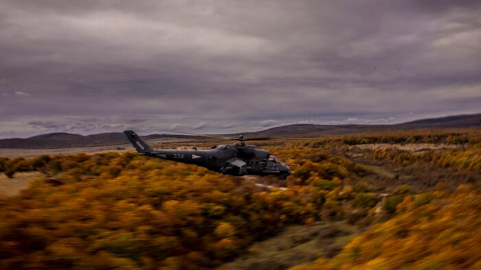 Mi-24 helikopteres lövészet Honvédség honvédelem