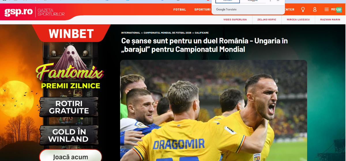Lesz-e Magyarország–Románia meccs a póselejtezőben?