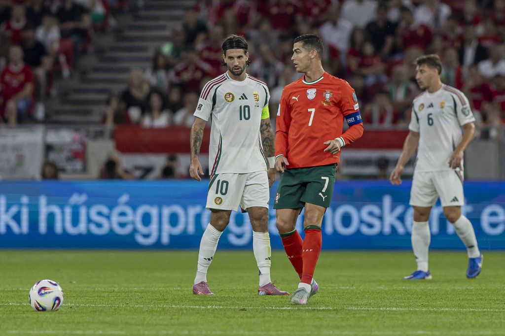 Szoboszlai Dominik és Cristiano Ronaldo csak akkor találkozhatnak újra a pályán kedden, ha ma a magyar válogatott csapatkapitánya fegyelmezett lesz az örmények ellen