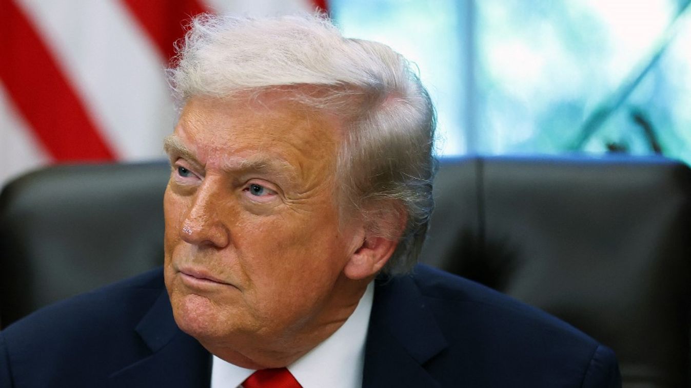Donald Trump amerikai elnök (Fotó: AFP)