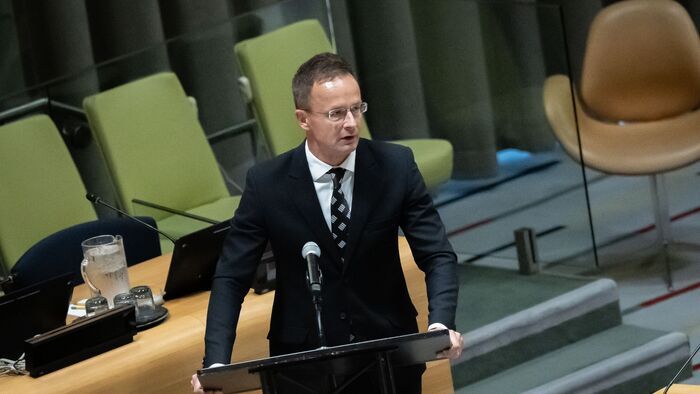 Szijjártó Péter (Fotó: MTI)