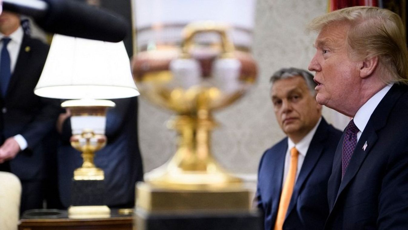 Az amerikai elnök és Viktor Orbán nagyon jól kijönnek egymással