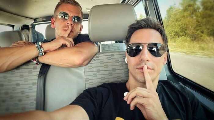 Peter Magyar and Mark Radnai (Source: Facebook)