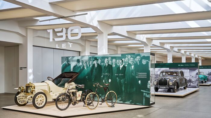 Gyári fotókon a Skoda Múzeum