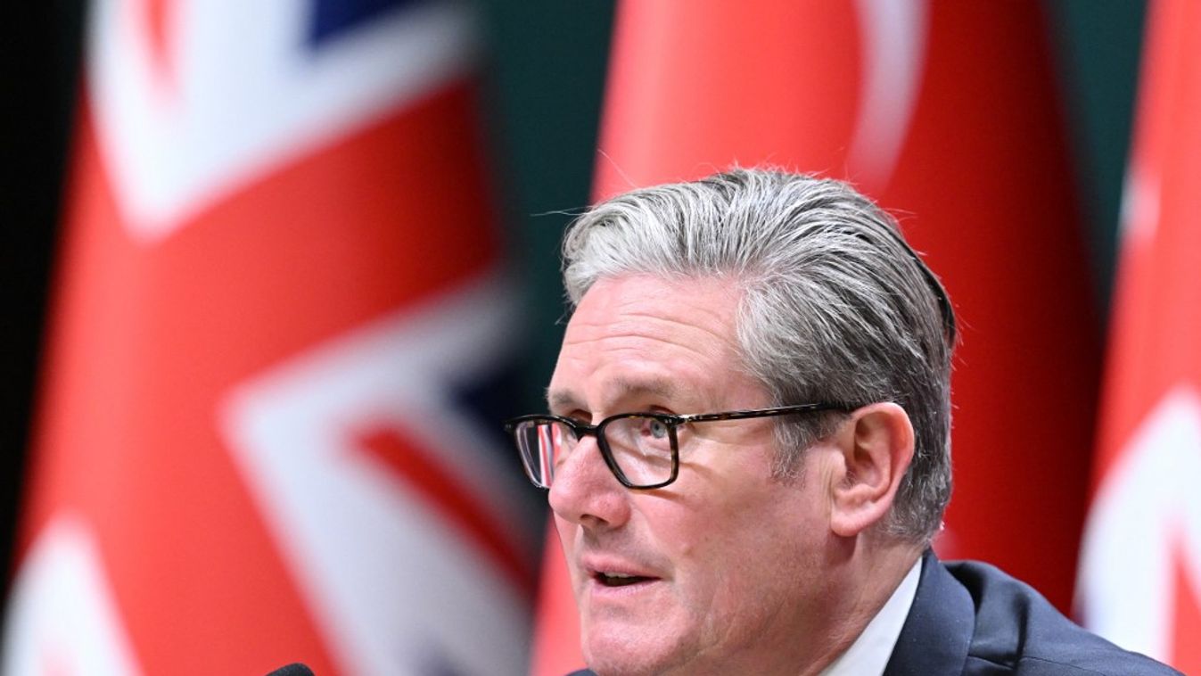 Keir Starmer brit miniszterelnök (Fotó: AFP)