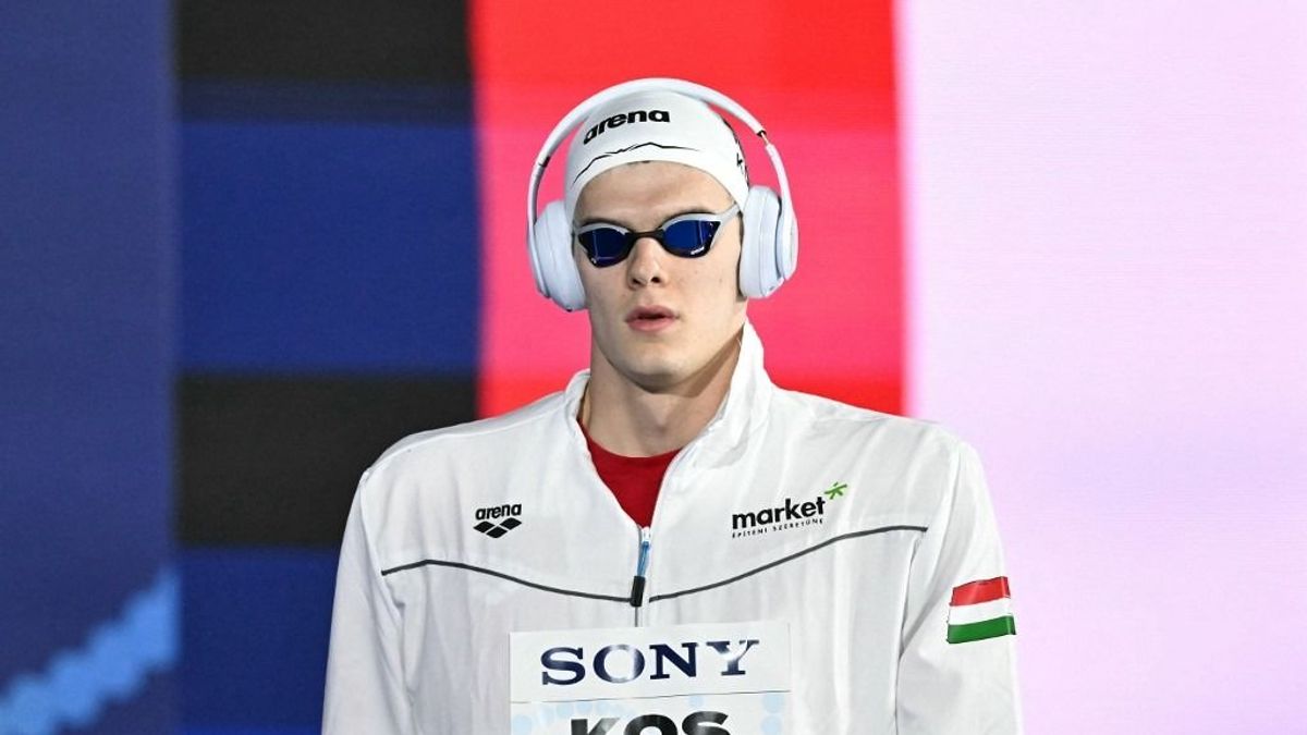 Kós Hubert mindenkit megvert, egy hét után ismét országos csúcsot úszott