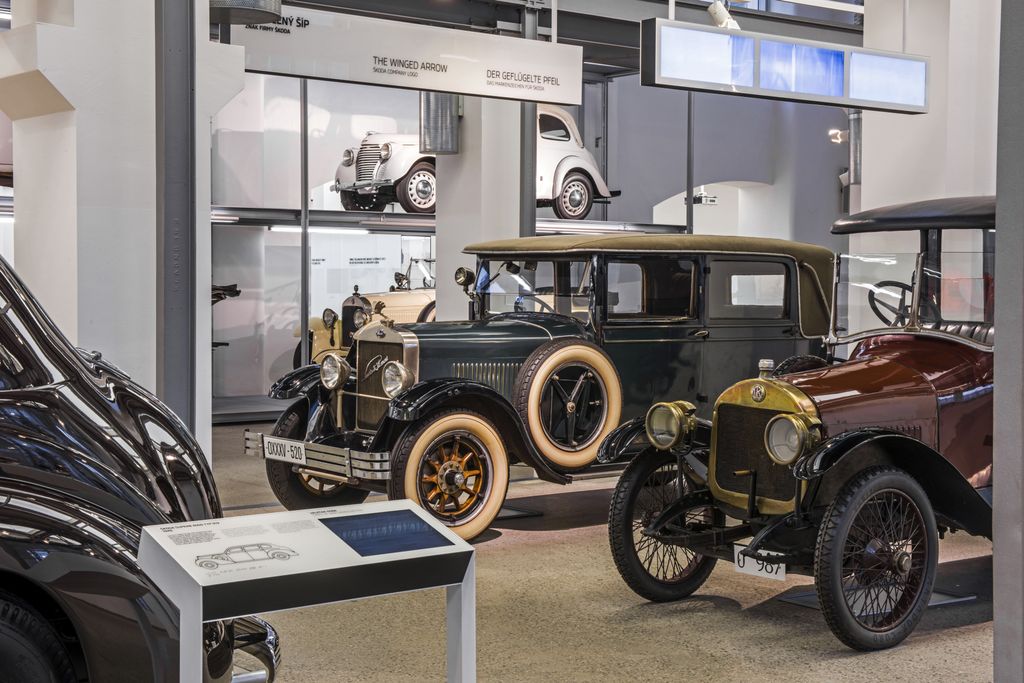 Gyári fotókon a Skoda Múzeum