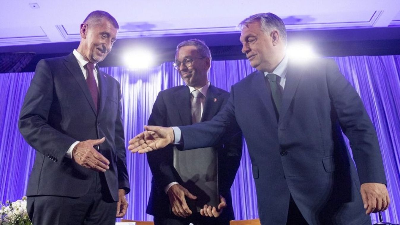 Andrej Babis és Orbán Viktor