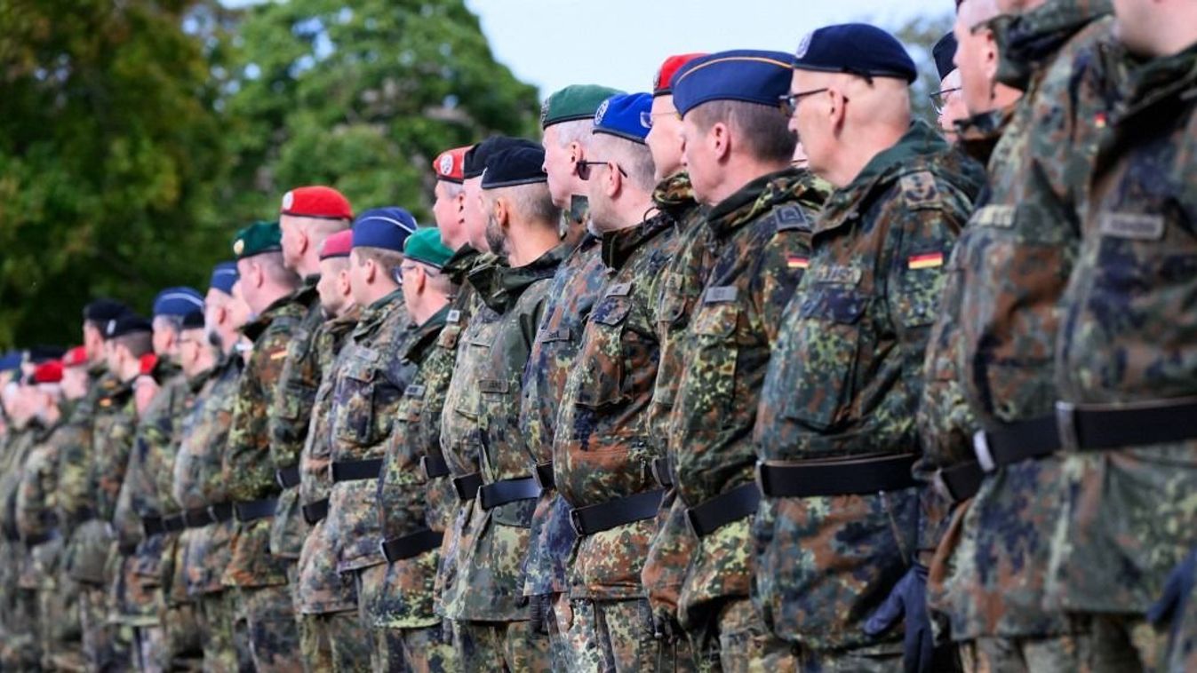 A német hadsereg hatalmas bővítés előtt áll (Fotó: AFP)