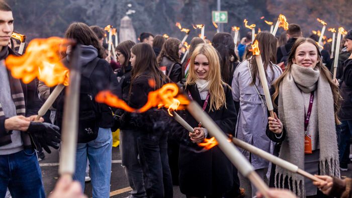 fáklyás emlékmenet 1956-os forradalom október 23.