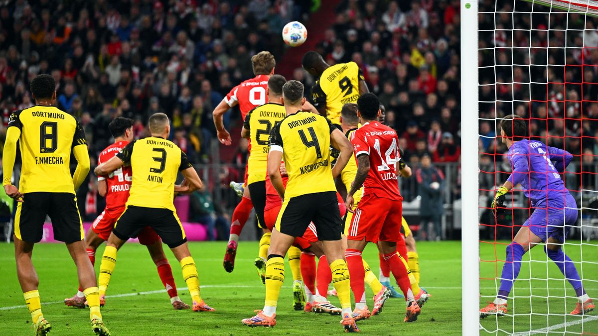 Harry Kane fejesével szerezte meg a vezetést a Bayern München a Borussia Dortmund ellen.