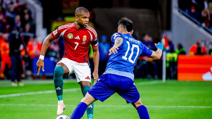 Magyarország - Örményország VB selejtező a Puskás Arénában, magyar válogatott mérkőzés, Loic Nego