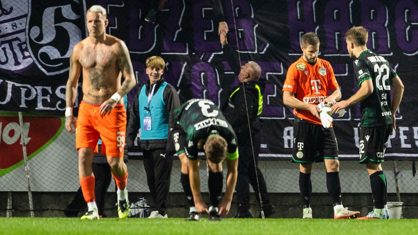 Újpest - FTC, Gróf, Varga