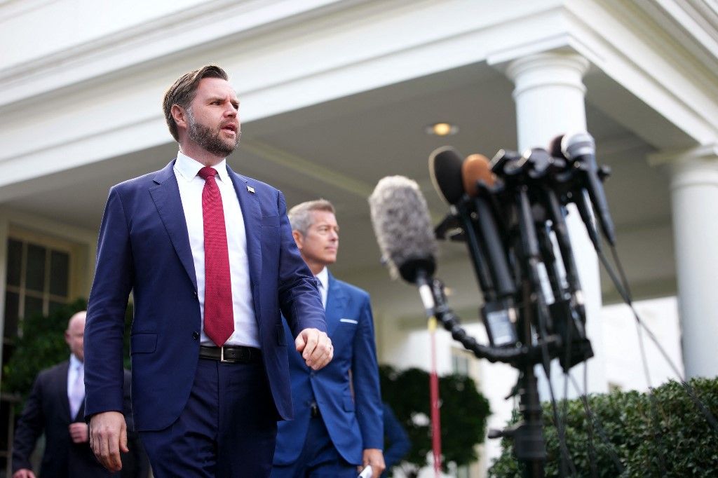 J.D. Vance hangsúlyozta, hangsúlyozta: az amerikai nemzetbiztonság fontos eleme, hogy jelentős nukleáris fegyverarzenállal rendelkezik (Fotó: KEVIN DIETSCH / GETTY IMAGES NORTH AMERICA)