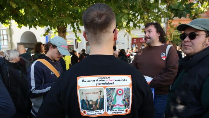 pécsi Pride felvonulás