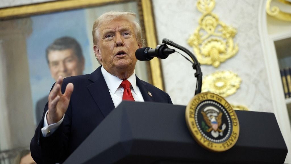 Építési munkálatok megkezdését jelentette be a washingtoni Fehér Házban Donald Trump