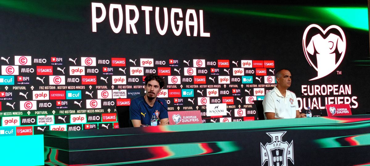 Roberto Martínez mellett hazai részről Vitinha beszélt a Portugália–Magyarország vb-selejtező előtt