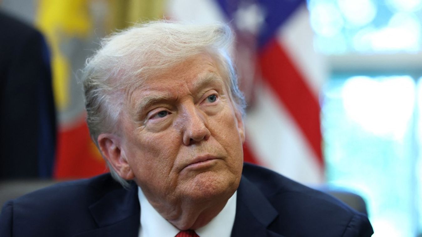 Donald Trump, amerikai elnök (Fotó: AFP)