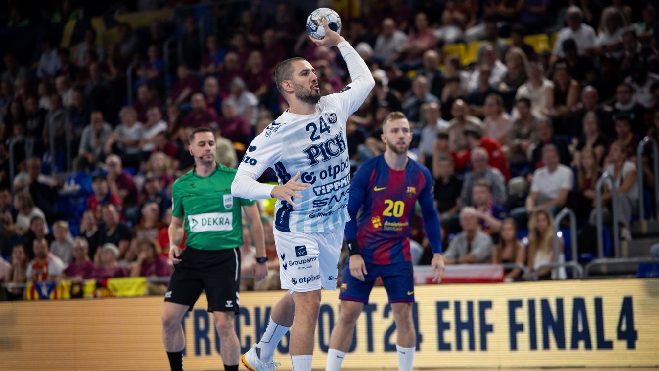 Szoros meccset játszott a Szeged a Barcelona ellen, de nem volt valós esélye a fordításra.