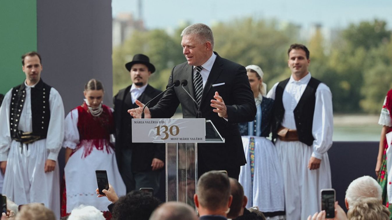 Robert Fico szlovák miniszterelnök (Fotó: AFP)