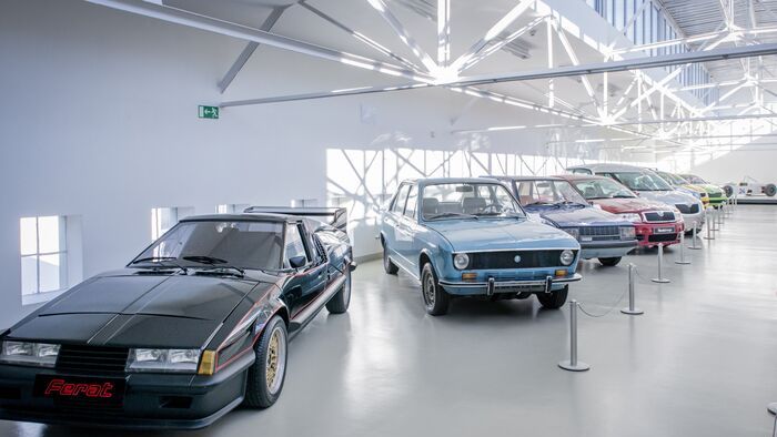 Gyári fotókon a Skoda Múzeum