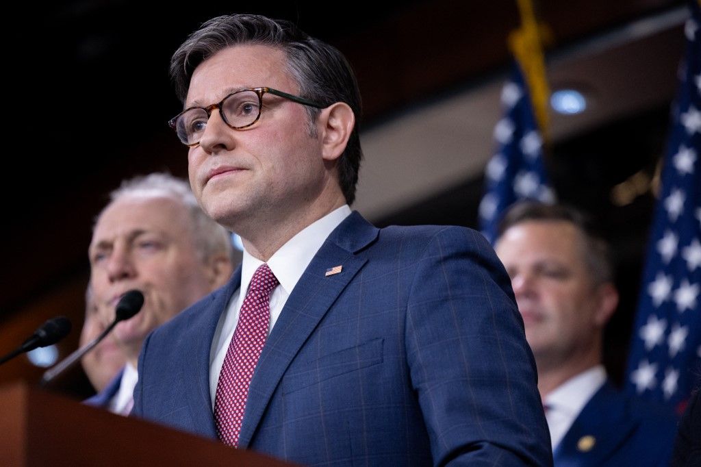 Mike Johnson, a kongresszus alsóháza, a képviselőház republikánus elnöke