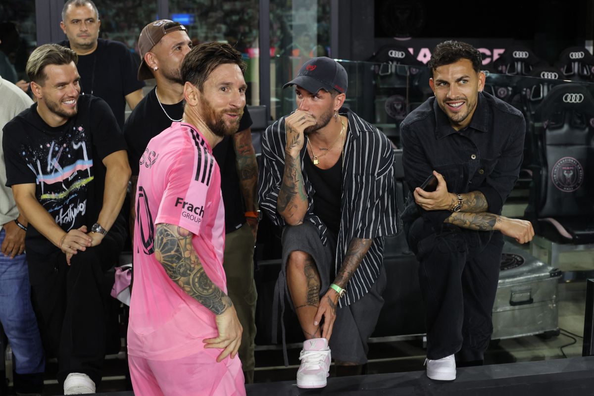 Válogatottbeli csapattársai kilátogattak Lionel Messi meccsére