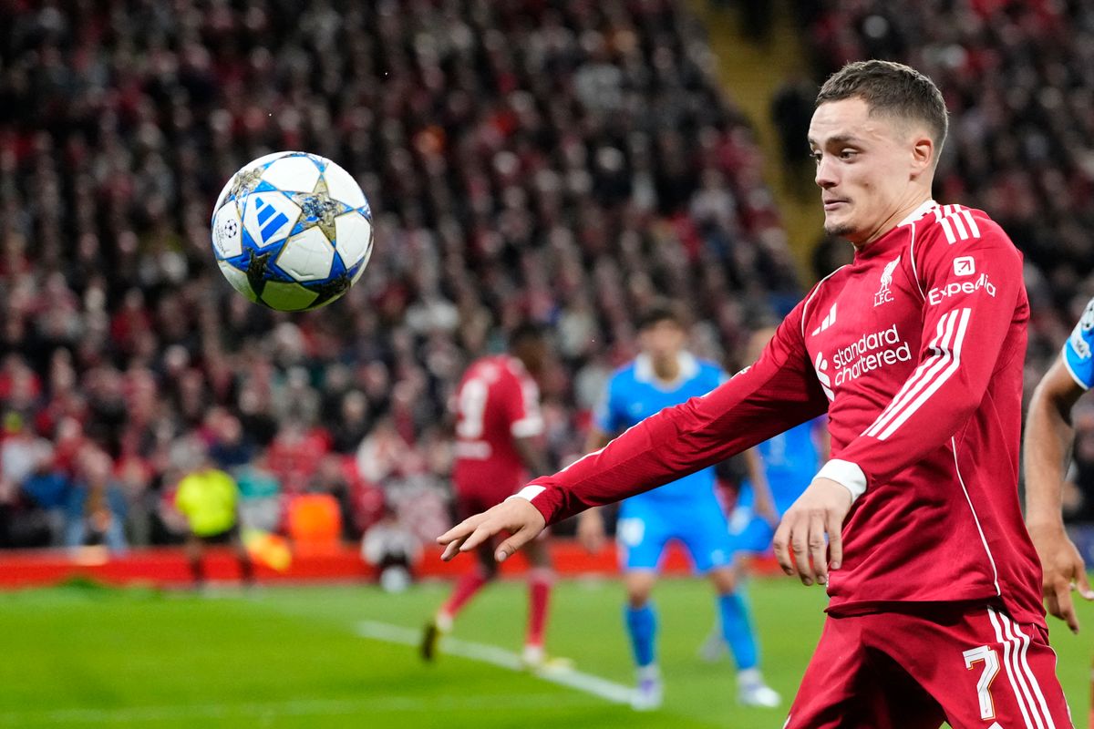 Florian Wirtz hétköznap a keretben sem volt, szombaton is a padon kezdett a Liverpoolban