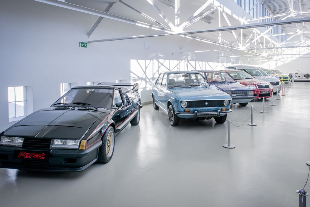 Gyári fotókon a Skoda Múzeum