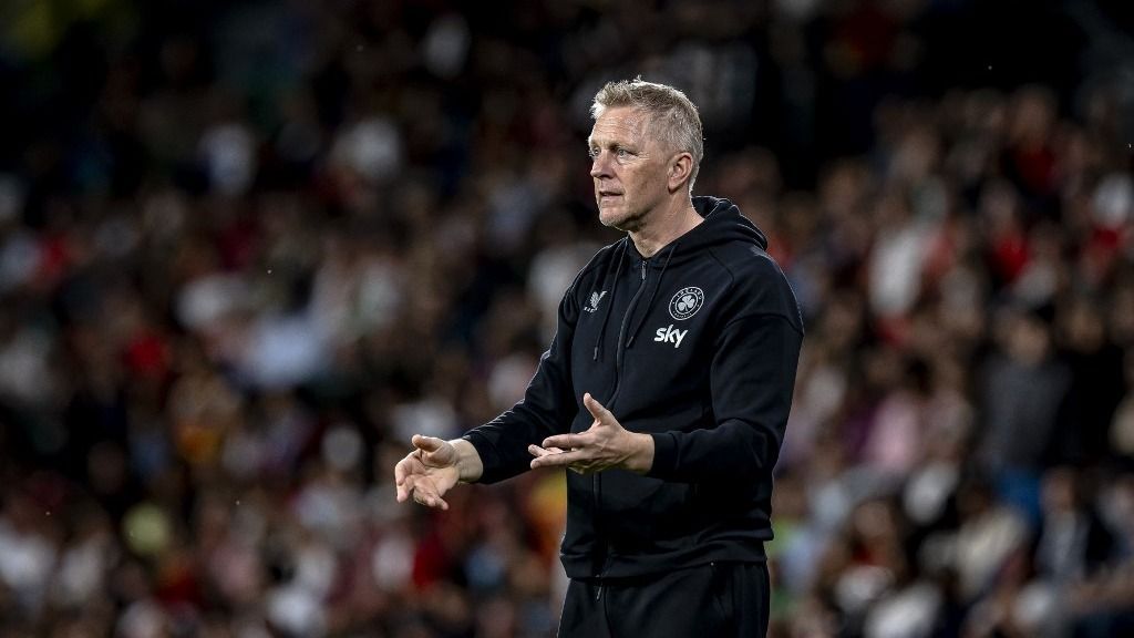 Heimir Hallgrímsson, az ír válogatott szövetségi kapitánya Cristiano Ronaldo piros lapja után beszélt a portugál játékossal