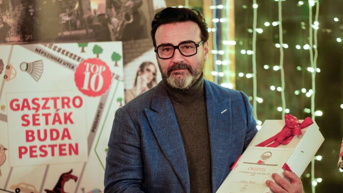 Gasztroséták Budapesten kiadvány sajtóbemutatója
Magyar Konyha
Gianni