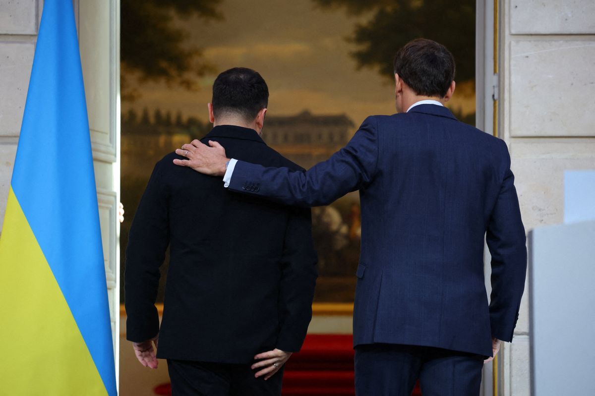 Zelenszkij és Macron megegyezett