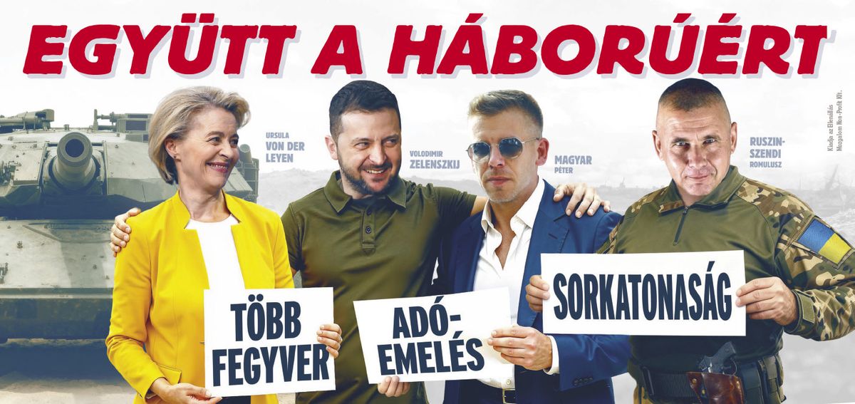 Plakátkampányt indított a Nemzeti Ellenállási Mozgalom