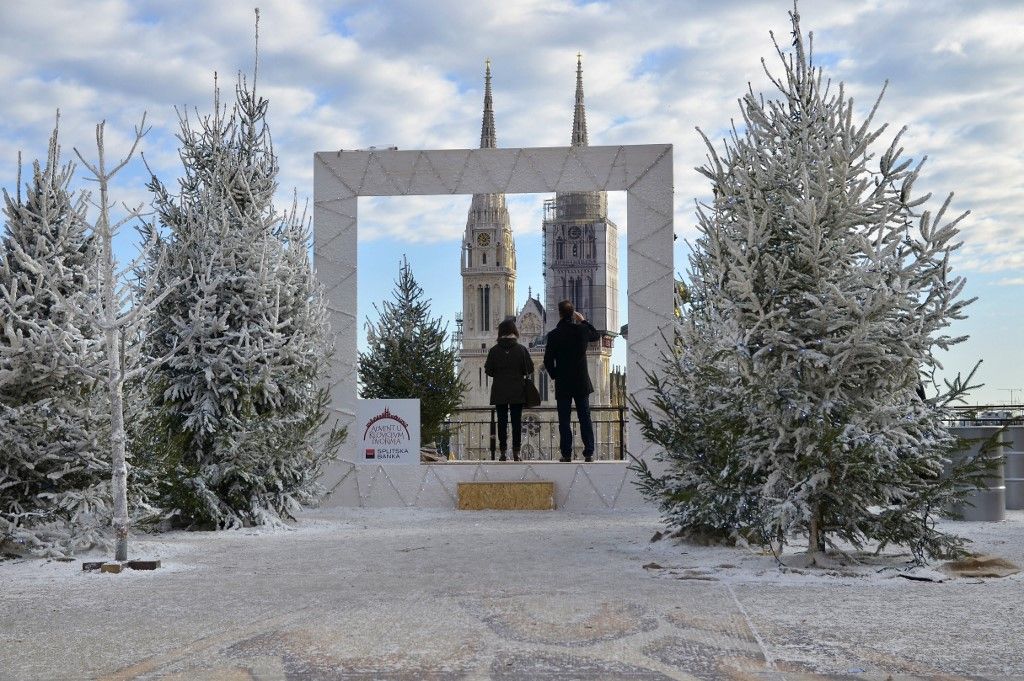 Advent Zágrábban (Fotó: ALEN GUROVIC / NurPhoto)
