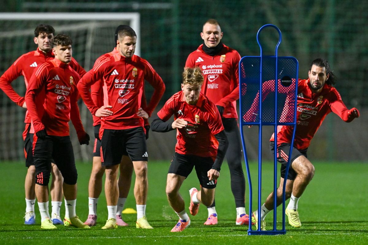 Marco Rossi remek hangulatú edzést vezényelt szombaton este Telkiben