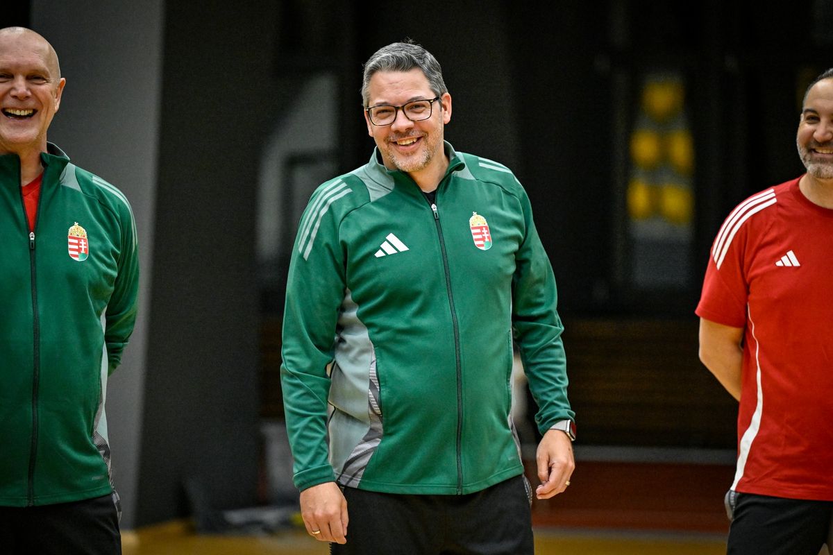 Felcsút 20251028 Férfi kézilabdaválogatott edzése  Kézilabda Fotó:Kovács Péter/Nemzeti Sport