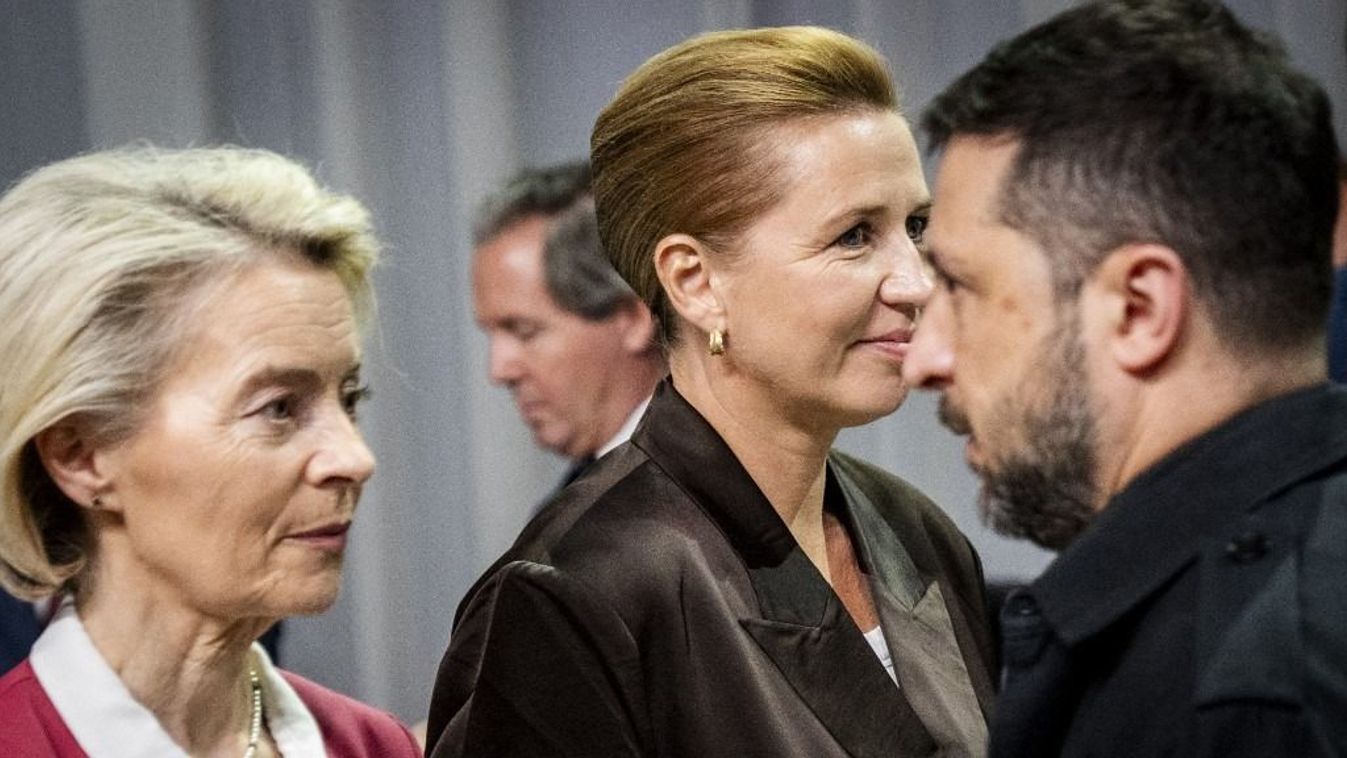 Ursula von der Leyen és Volodimir Zelenszkij
