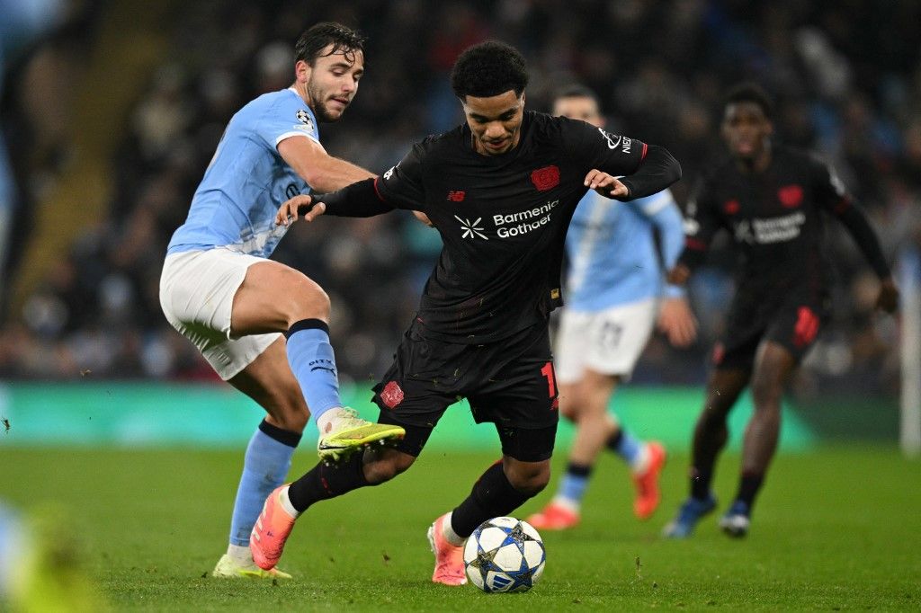 Egyedül Nico Gonzalez maradt a Manchester City kezdőcsapatában, Pep Guardiola felforgatta az együtteség, még Erling Haaland is kimaradt a Leverkusen elleni BL-meccsen