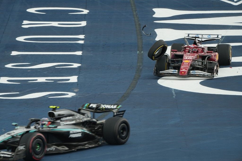 Oscar Piastri és Andrea Kimi Antonelli ütközésének vesztese Charles Leclerc lett a Forma–1-es Sao Pauló-i Nagydíjon