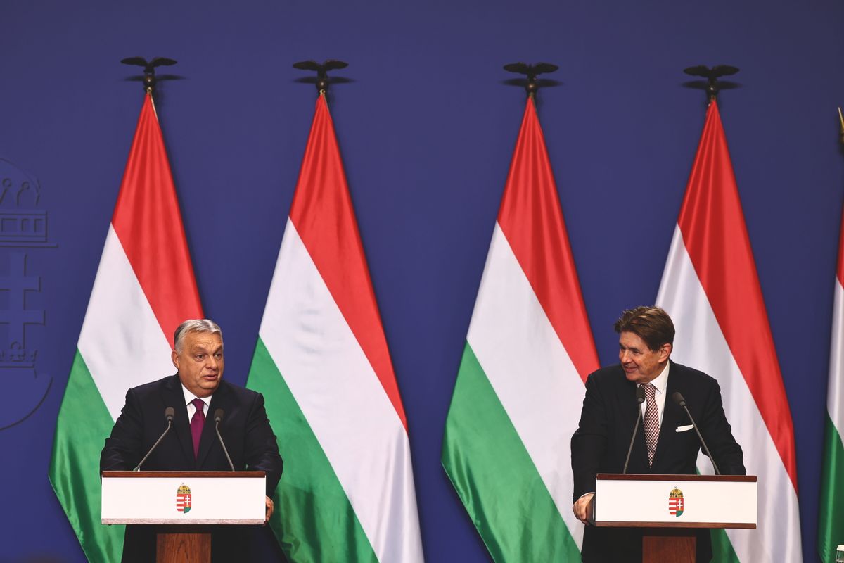 Sajtótájékoztató Orbán