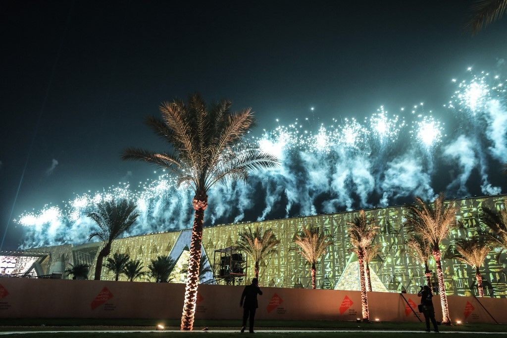 Orbán Viktor is részt vett a Nagy Egyiptomi Múzeum megnyitóján (Fotó: AFP)