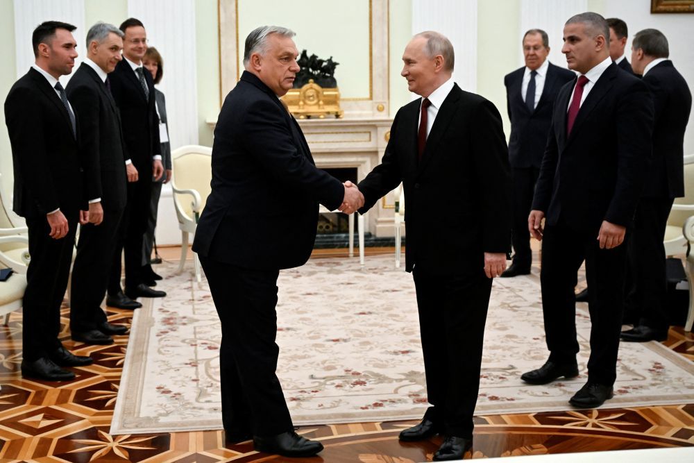 A budapesti békecsúcs is szóba került Orbán Viktor és Vlagyimir Putyin moszkvai találkozóján