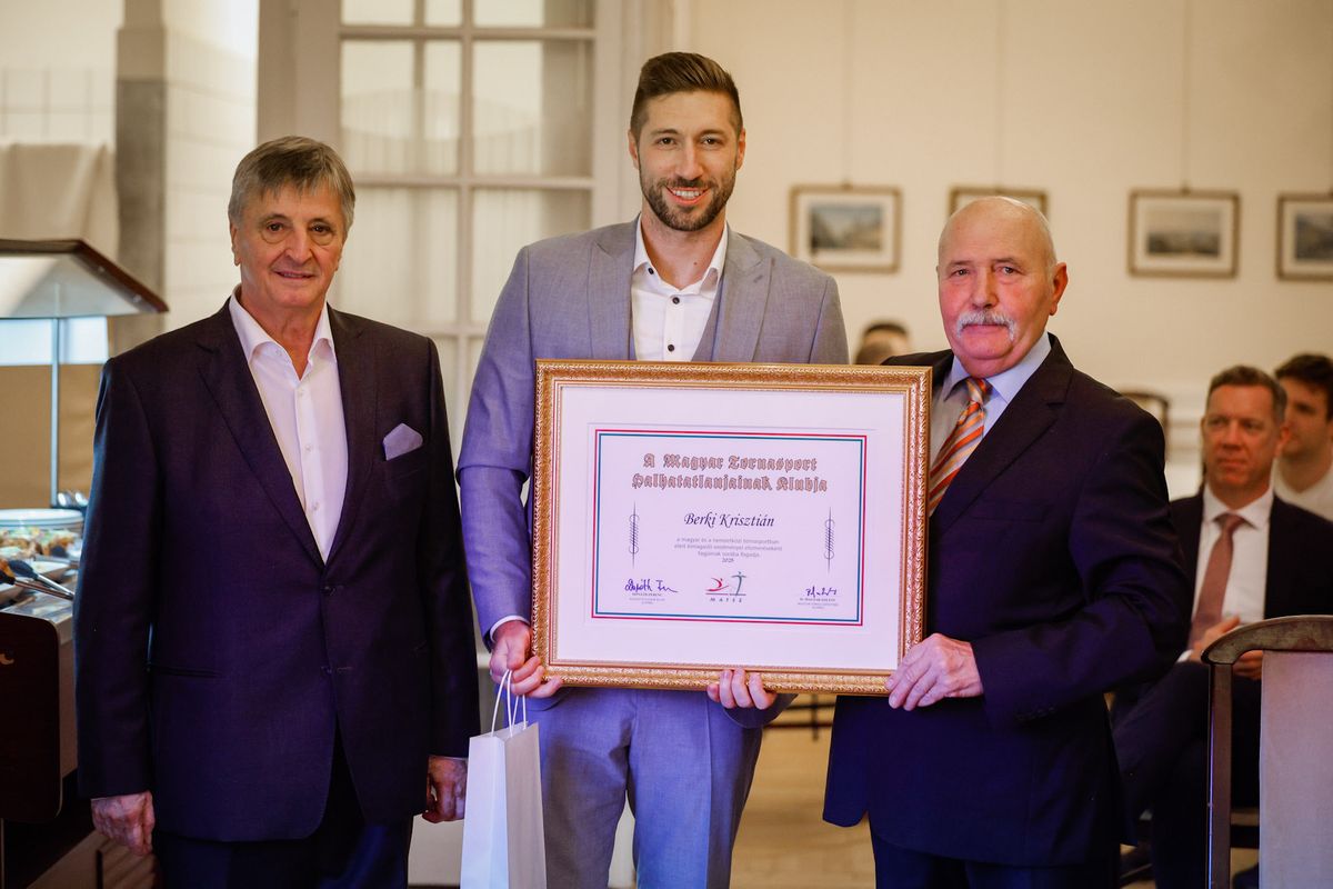 Három halhatatlan magyar tornász