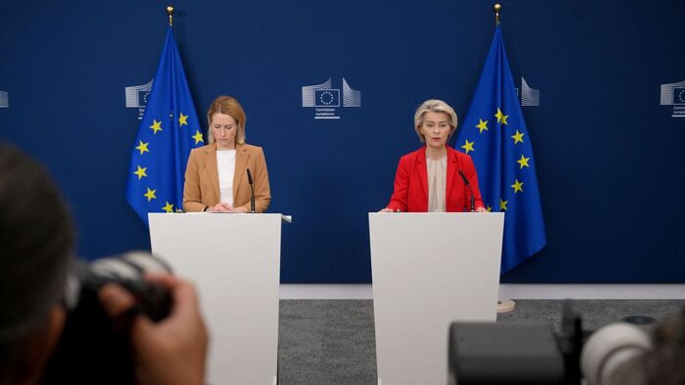 Kaja Kallas and Ursula von der Leyen (Photo: AFP)