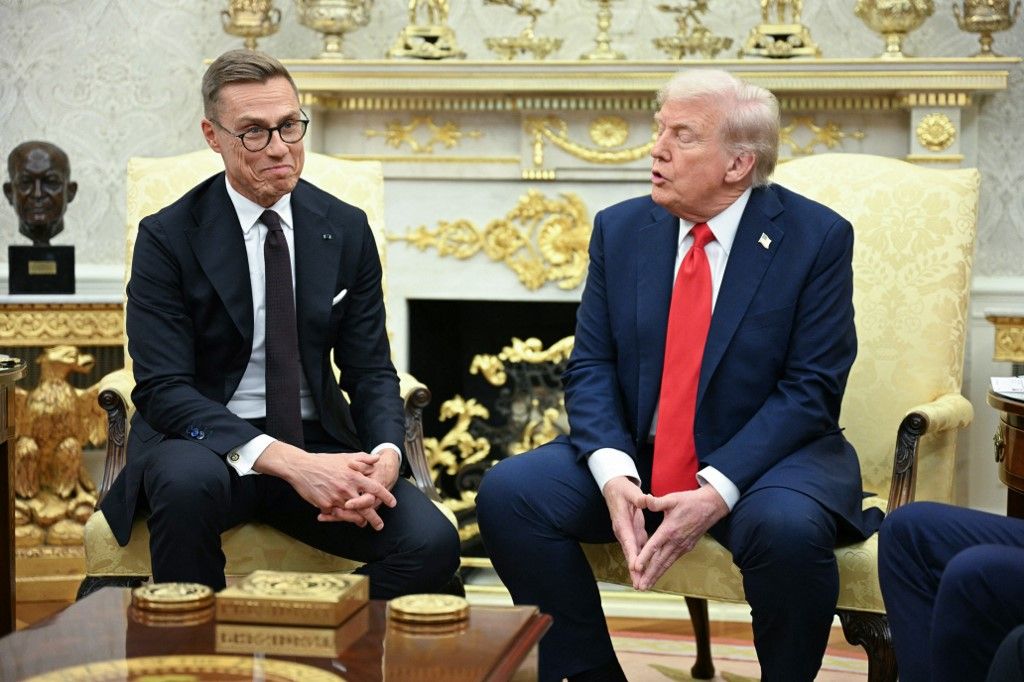 Alexader Stubb: Donald Trumpnak új szankciókat kellene bevezetnie az orosz gazdaság „megbénítása” érdekében (Fotó: JIM WATSON / AFP)